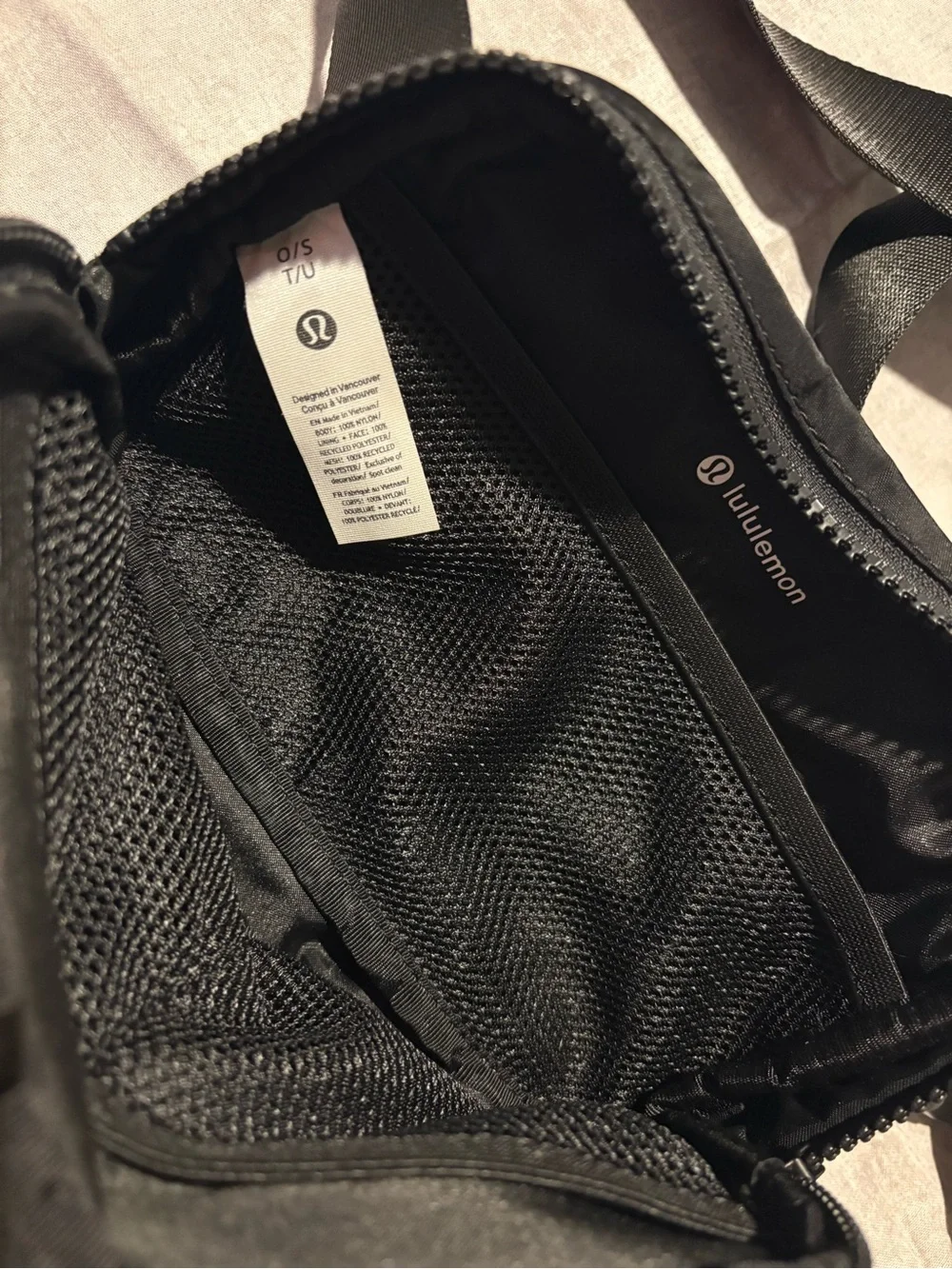 lululemon athletica Black womens Belt Bag